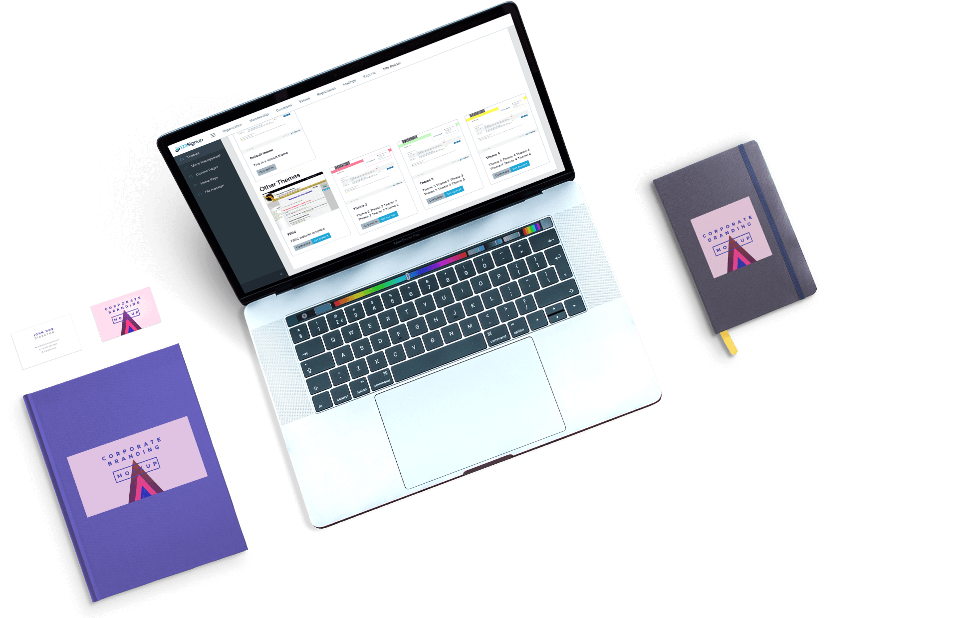 device with a project example