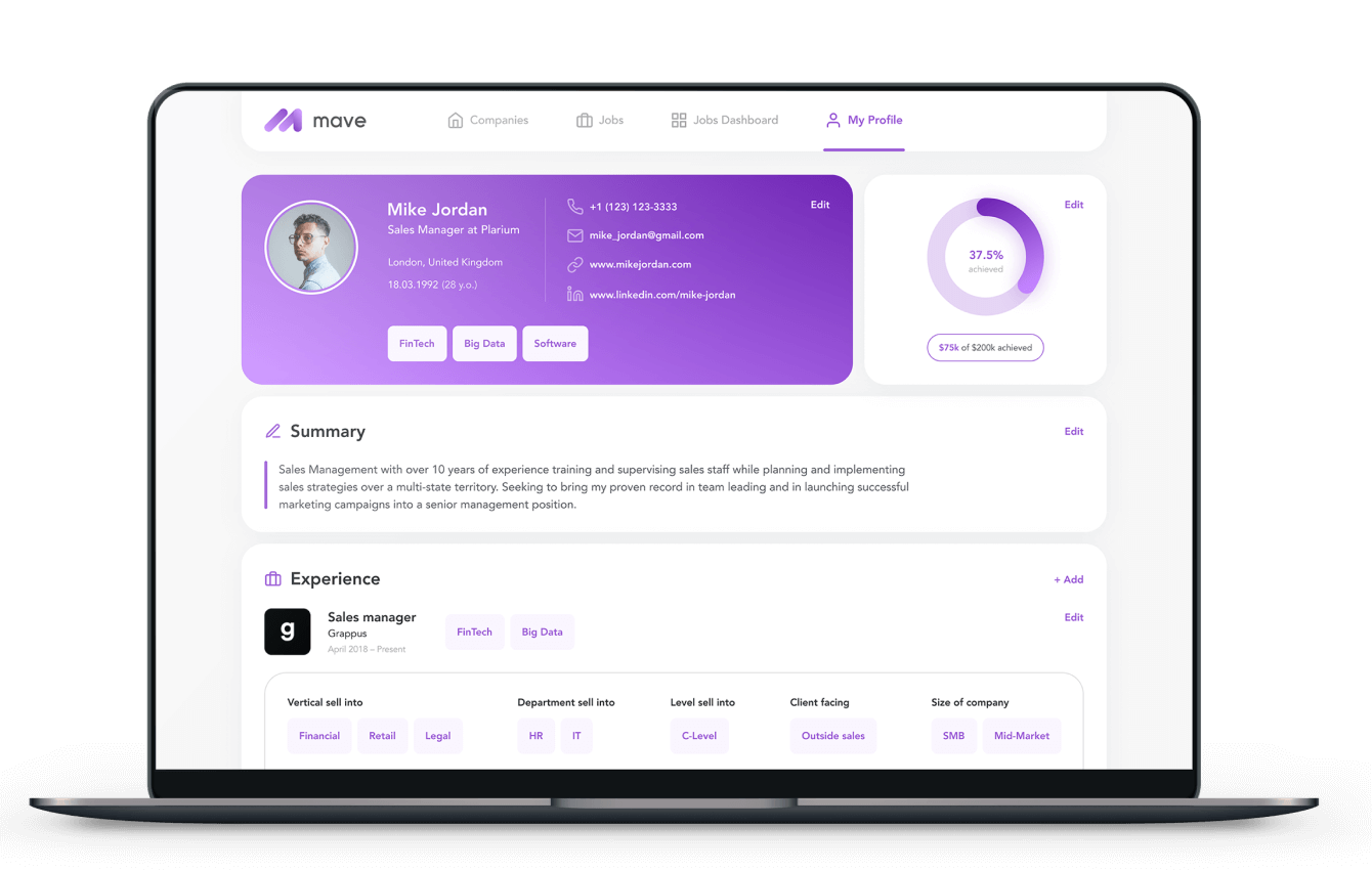 SaaS project example