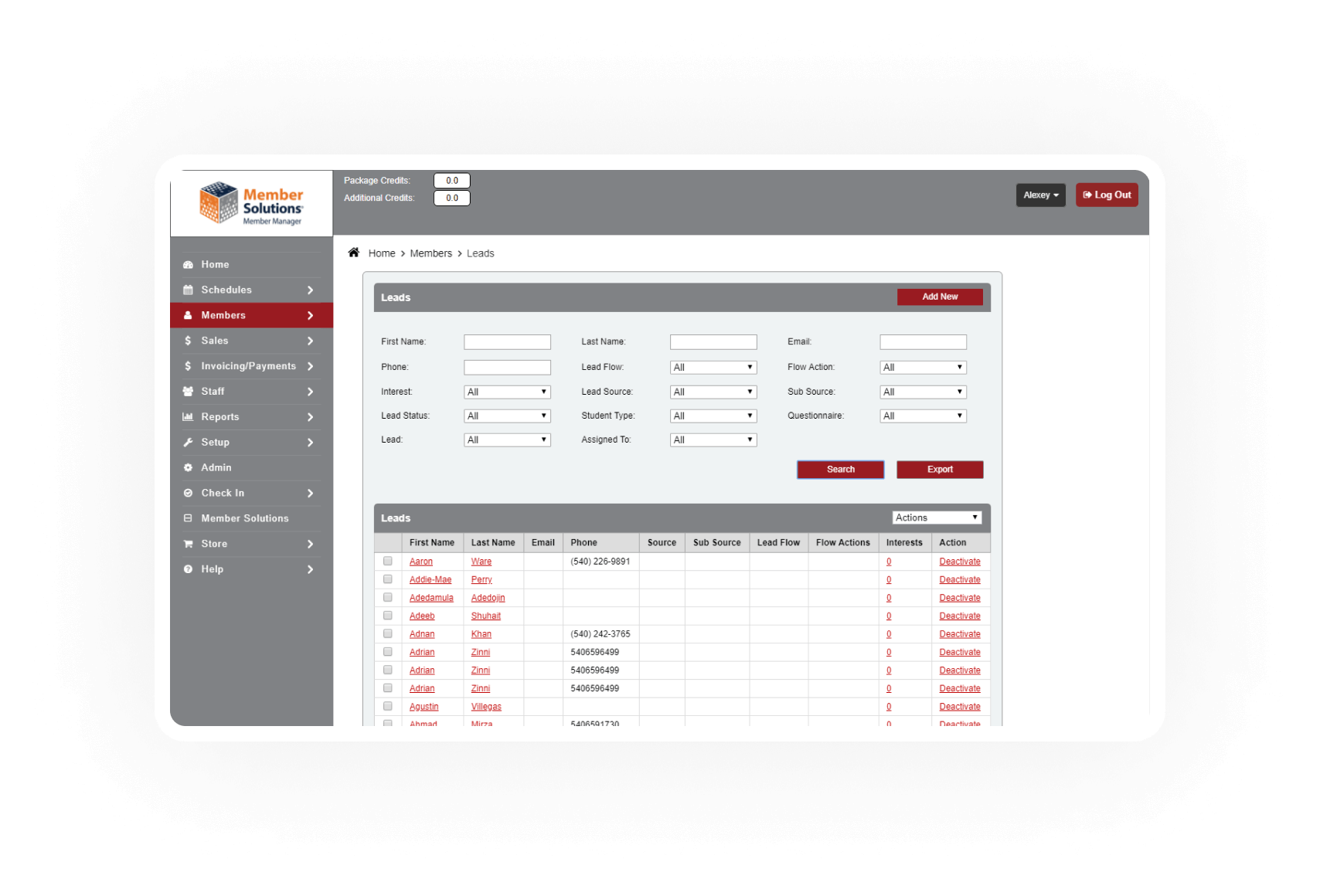device with a project example