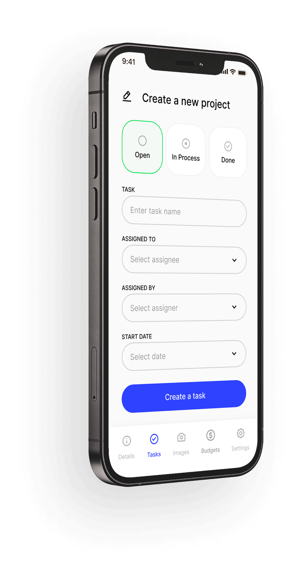 device with a project example