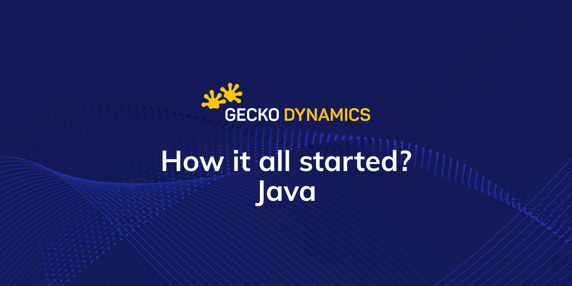 How It All Started History Of Java Gecko Dynamics Blog How It All Started History Of Java Gecko Dynamics Blog
